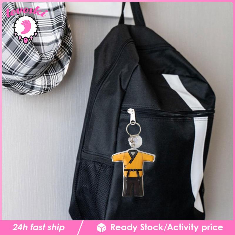 Móc Khóa Kim Loại Hình Taekwondo Dễ Thương