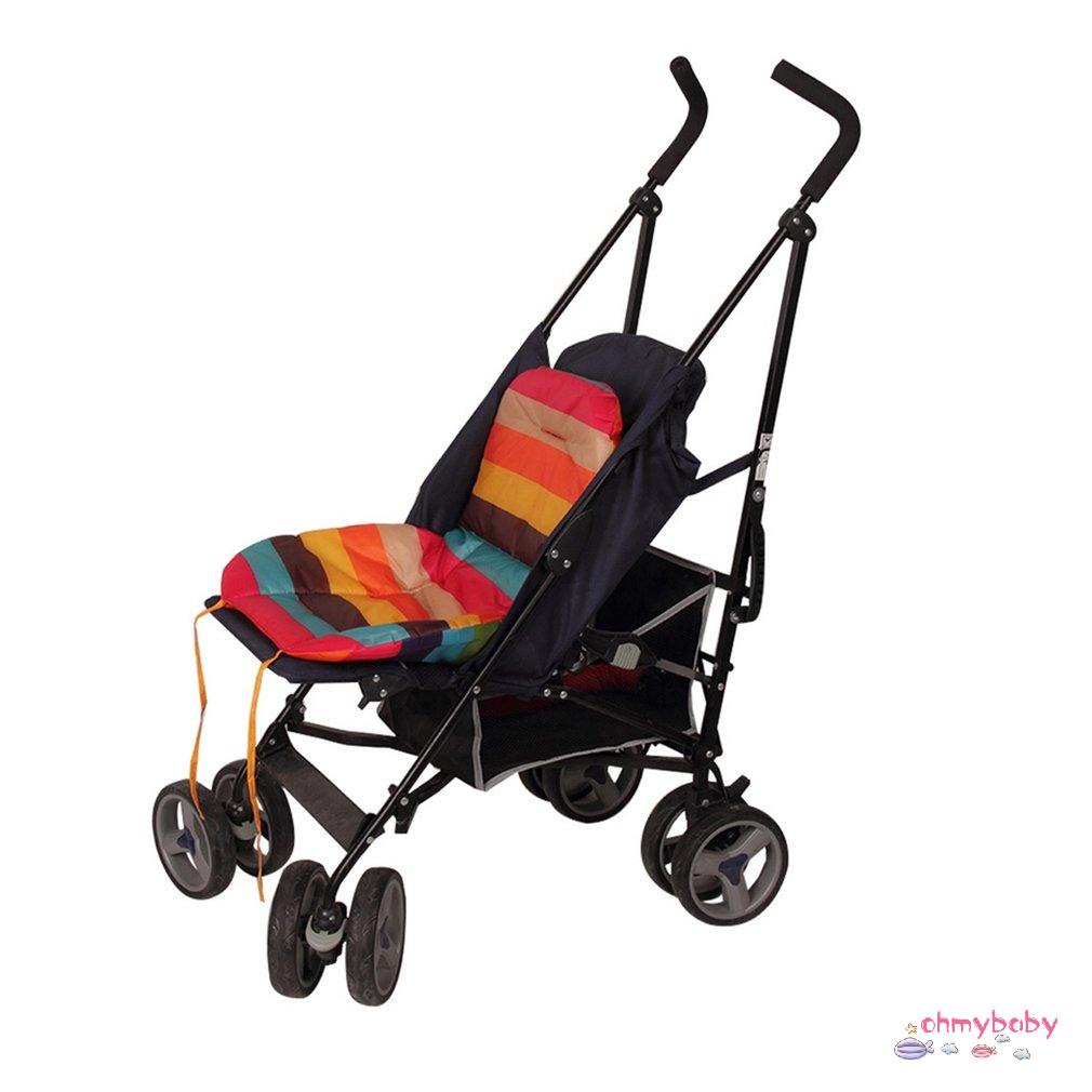 [InStock] Di Động Xe Đẩy Cho Bé Miếng Cotton Sọc Ô Tô Chống Thấm Nước Phụ Kiện Pram Rainbow Thảm Dày [Z/10]