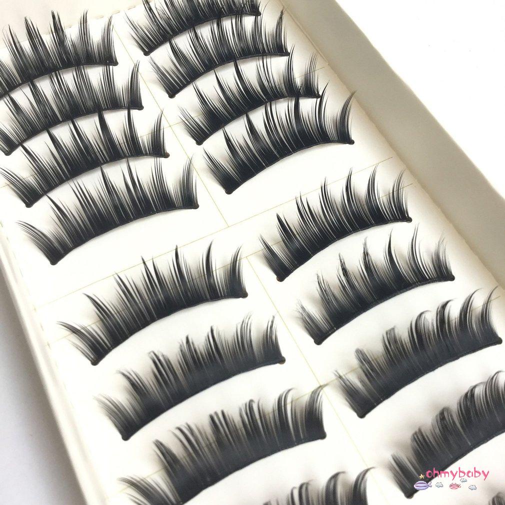 [OMB] 20 Cái/bộ Handmade Chất Lượng Cao Cho Nữ Thời Trang Lông Mi Giả Dài Mềm Mại Đựng Mỹ Phẩm Dụng Cụ Làm Đẹp [Z/13]