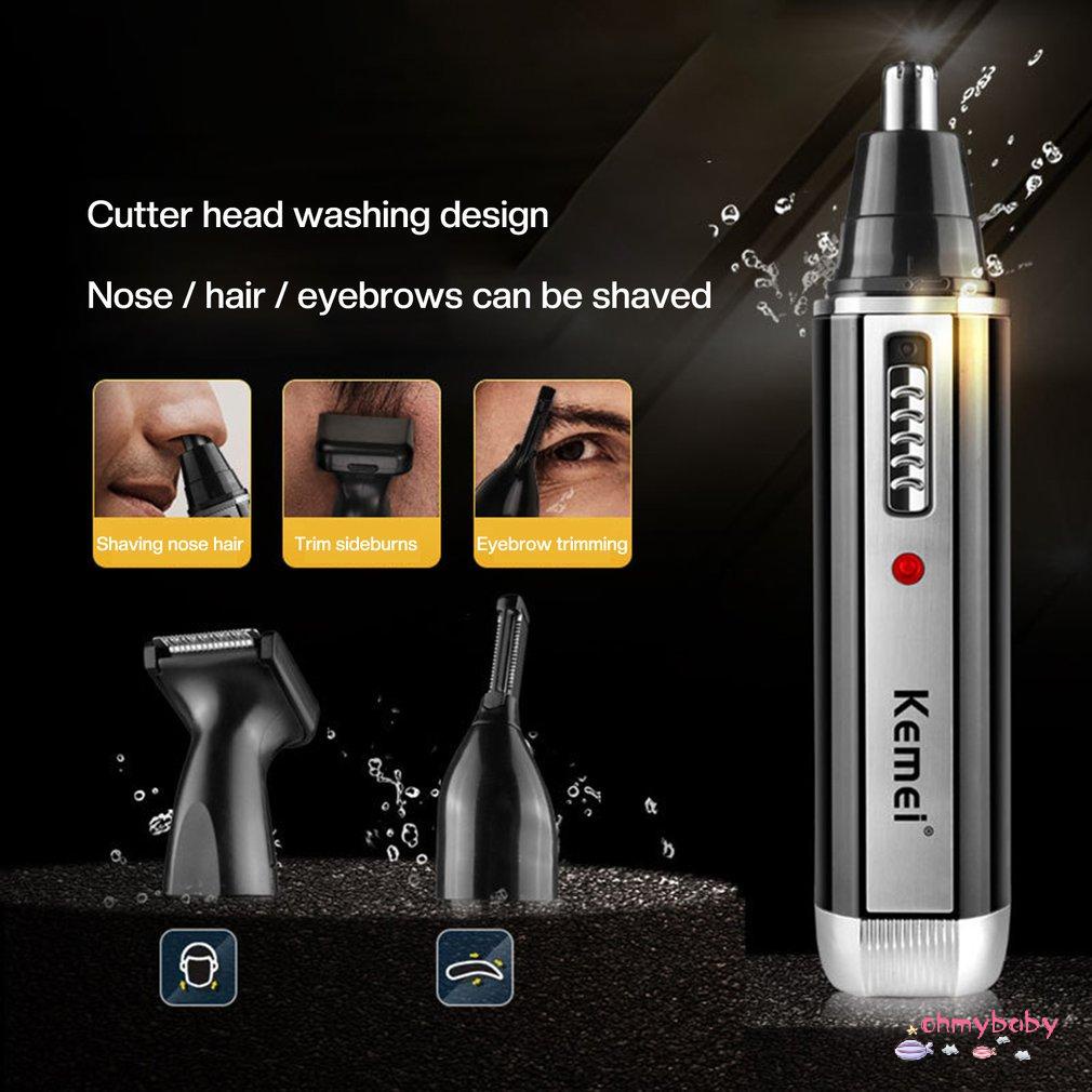 [Ready] Tông Đơ Cắt Tóc Mũi Chuyên Nghiệp 4 Trong 1 Sạc Điện Và Tai Máy Cạo Râu Chăm Sóc Cá Nhân Thiết Bị Tẩy Lông [Z/16]