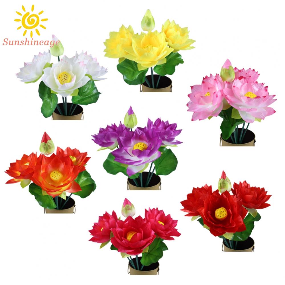 Hoa Sen Giả Trang Trí Tiệc Cưới