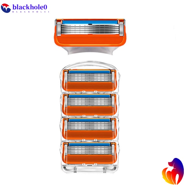 Bộ Dao Cạo Râu 5 Lớp Bằng Thép Không Gỉ Độ Chính Xác Cao Không Gây Kích Ứng Da Dành Cho Nam Giới