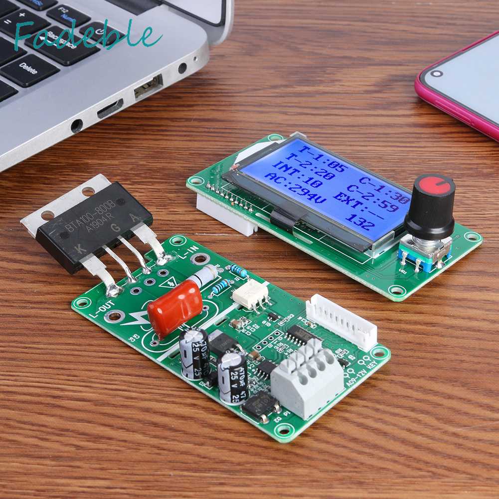 Mô Đun Kiểm Soát Thời Gian 100A LCD Chuyên Dụng Dành Cho Máy Hàn