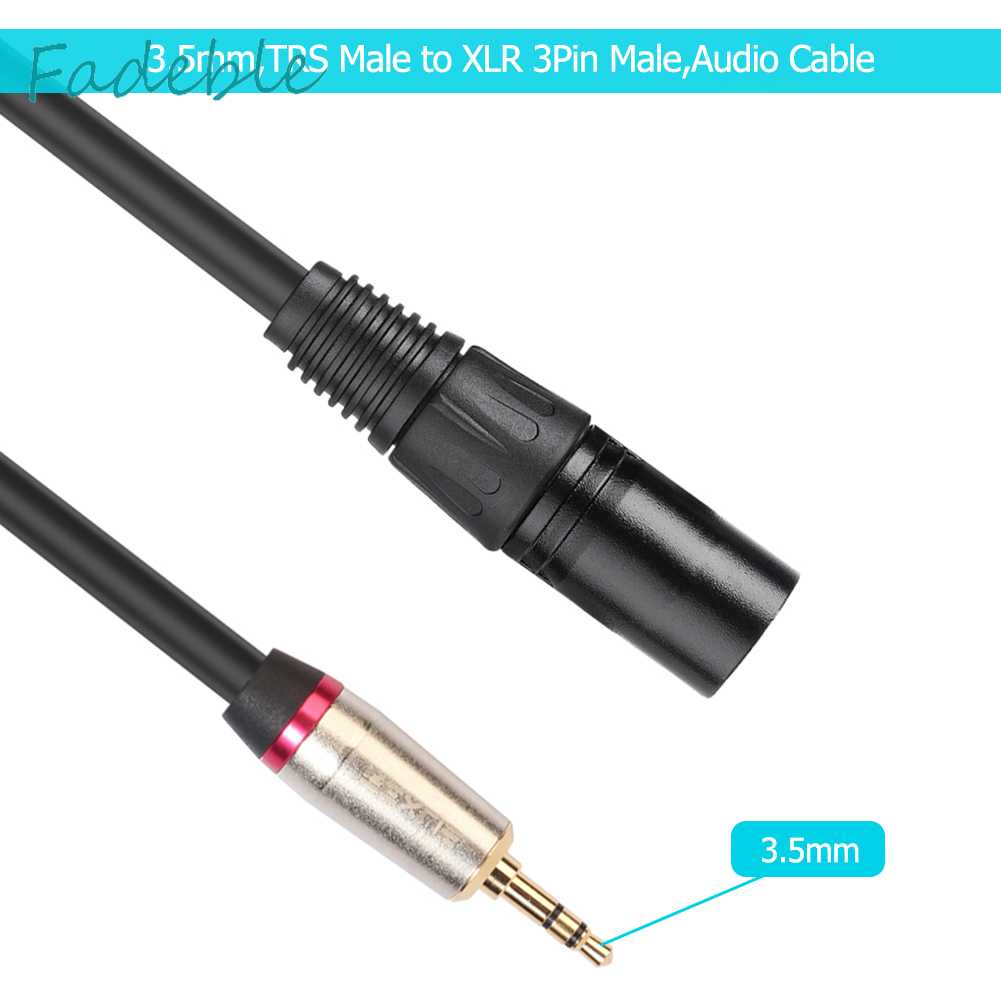 Cáp ChuyểN ĐổI Âm Thanh 3.5mm TRS Sang XLR 3Pin 0.3m