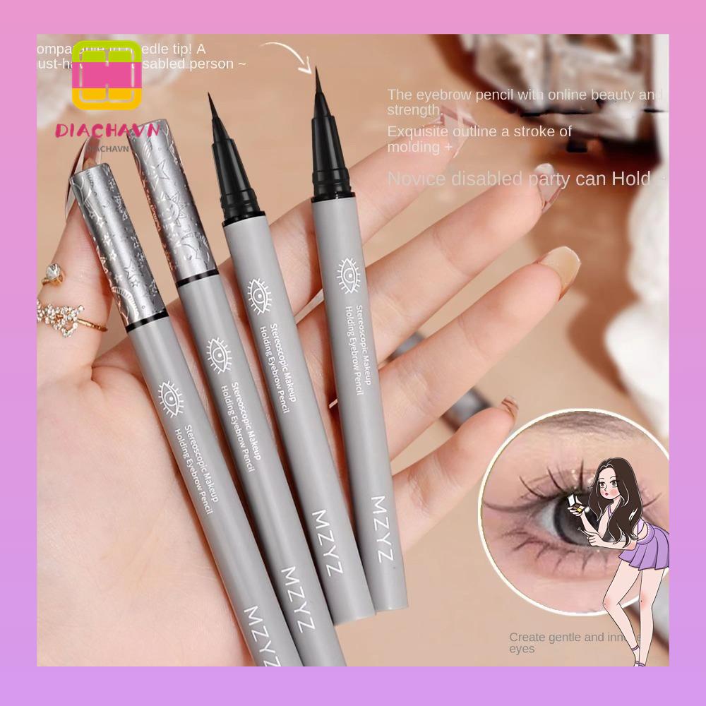 Set 2 Bút Kẻ Lông Mày Dạng Lỏng Lâu Trôi Chống Mồ Hôi Tiện Dụng