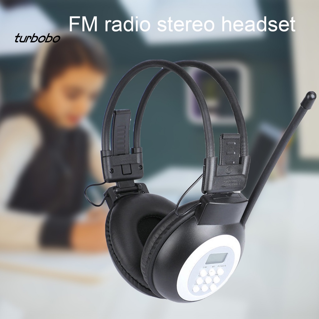 Tai Nghe Chụp Tai Bluetooth Không Dây 50-108MHz HRD-308S Có Thể Gấp Gọn Tiện Dụng Cho Học Sinh