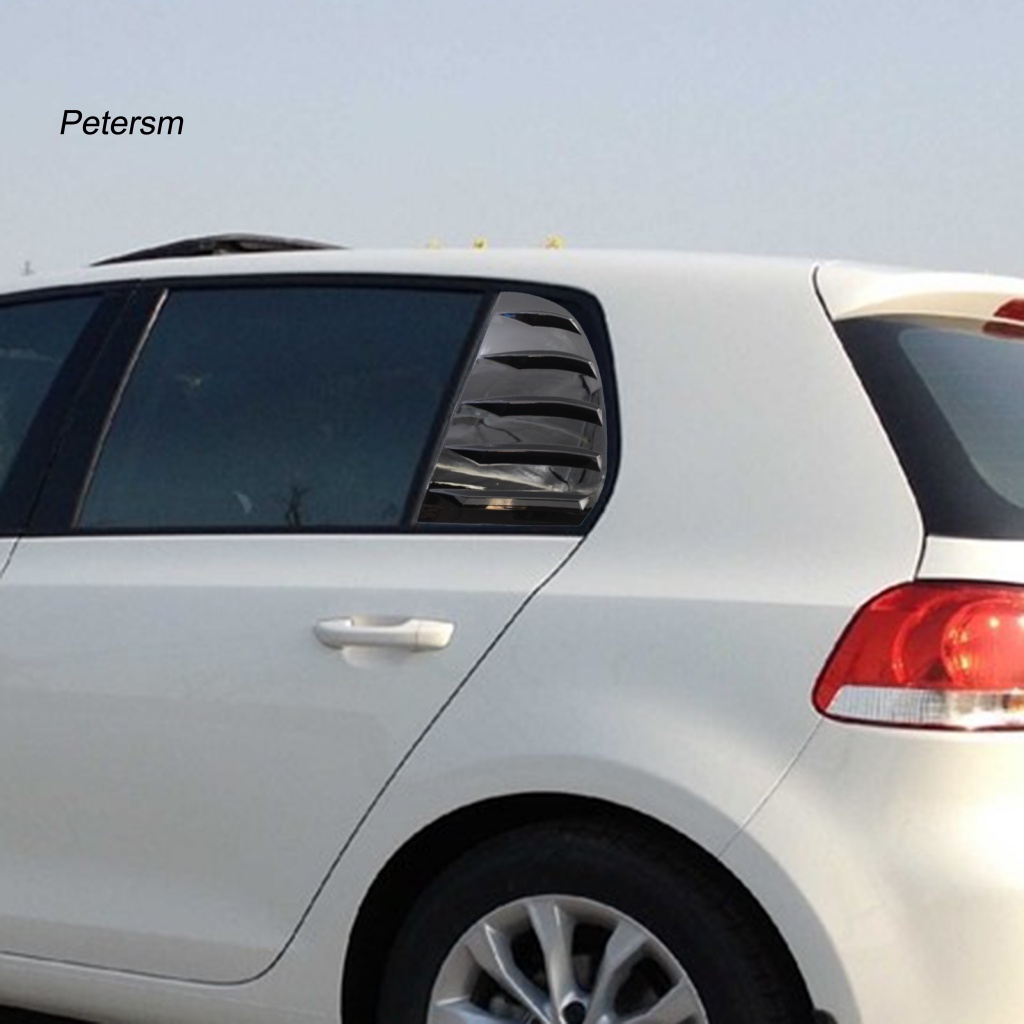 2 Phụ Kiện Cửa Sổ Xe Hơi VW Golf 6 2010-2014 Màu Đen