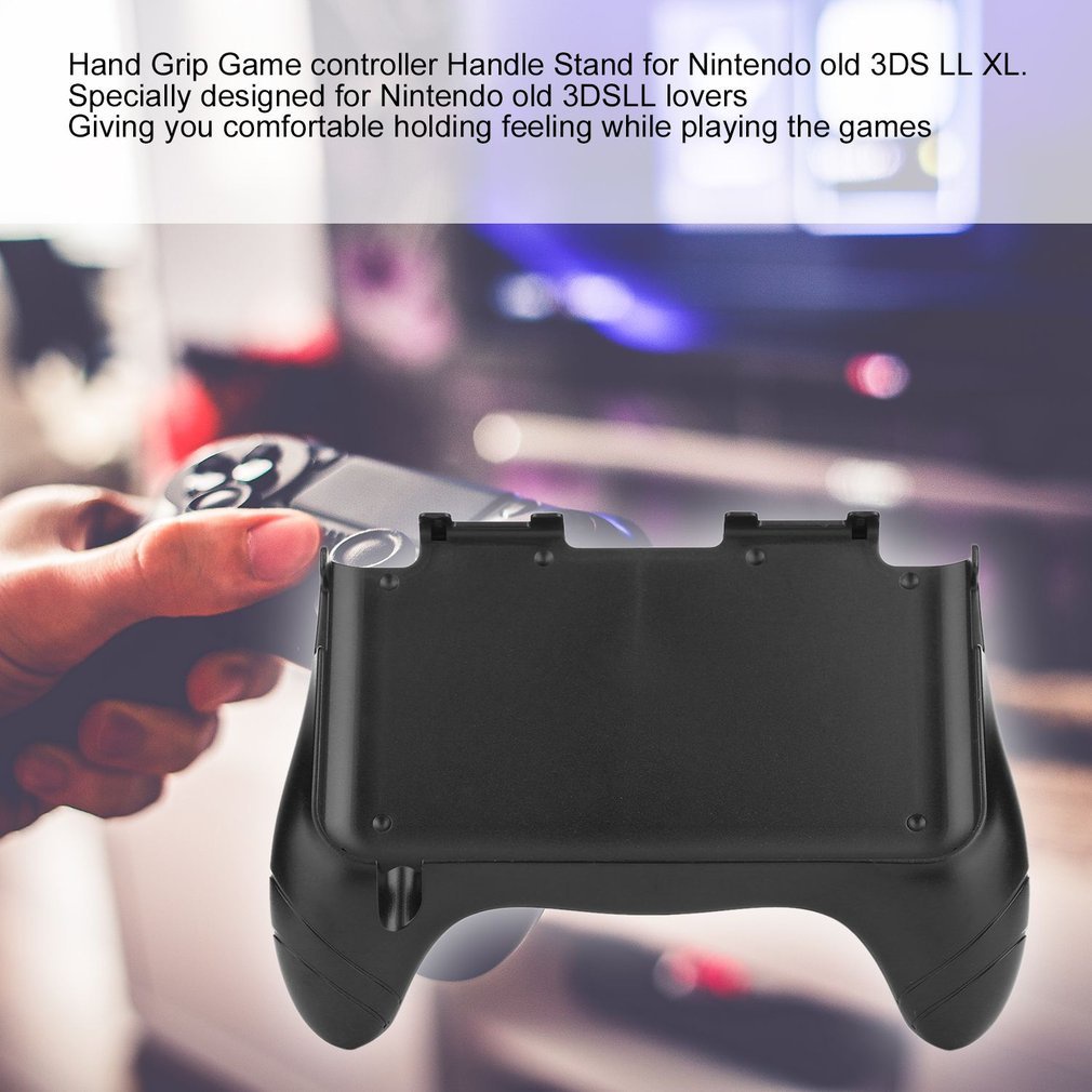 Game Controller Case Plastic Material Hand Grip Handle Stand For Nintend 3Ds Ll Xl New Black Joypad [Q/6]
