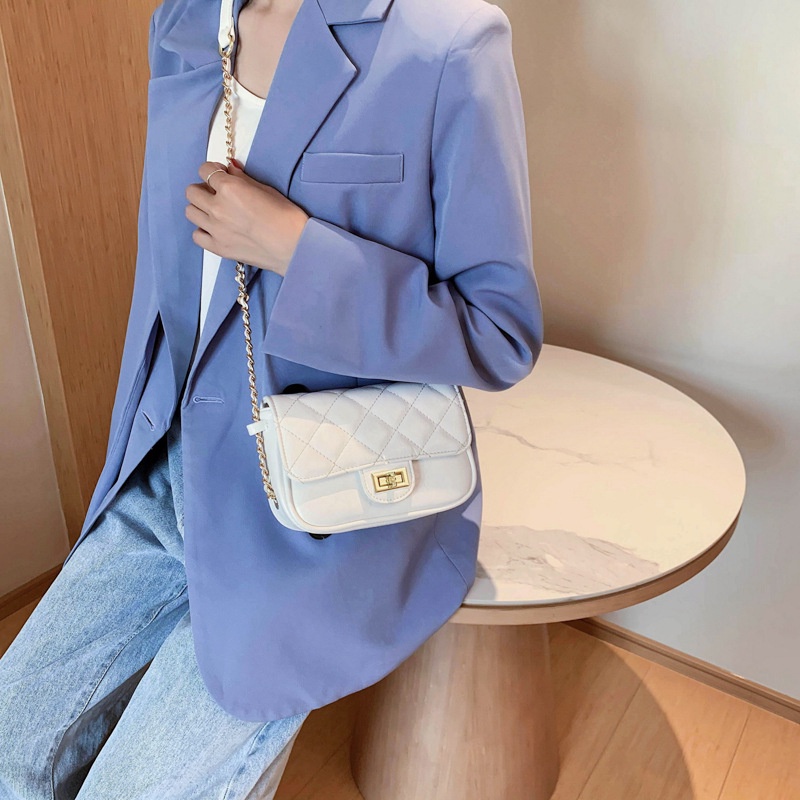 Túi Đeo Chéo Nhỏ Thêu Họa Tiết Phong Cách Phương Tây