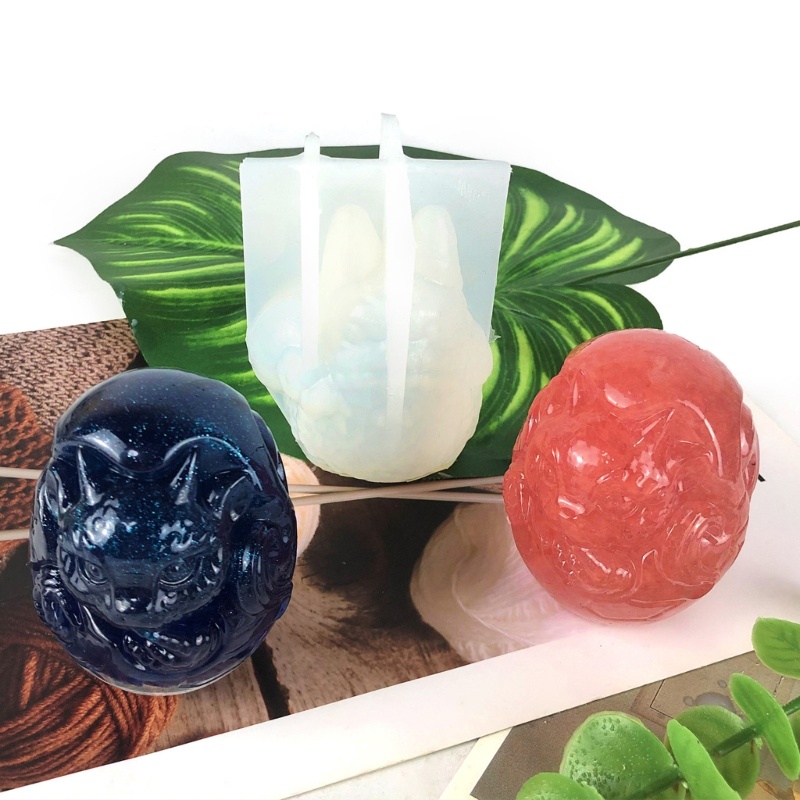 Khuôn Silicone Hình Trứng Khủng Long Làm Xà Phòng / Sô Cô La DIY