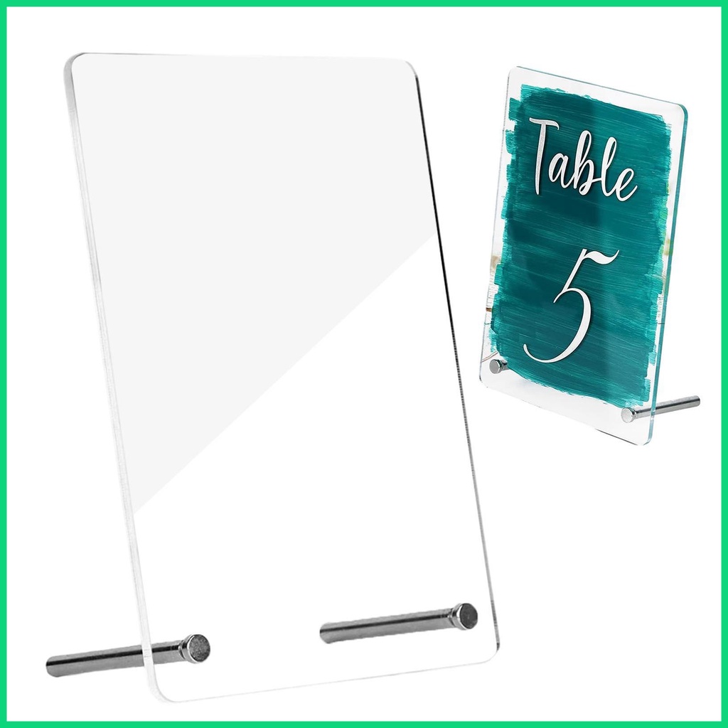 Giá Đỡ Thẻ Số Bàn DIY Thiết Kế Viền Mịn Bảo Vệ Không Dễ Vỡ Jiwvnjiwvn