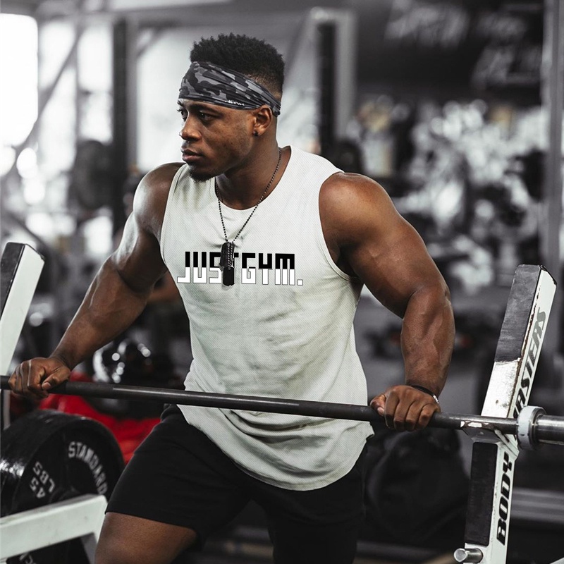 Áo Ba Lỗ Thể Thao In Hình Cơ Bắp Khô Nhanh Mẫu Mới Cho Nam