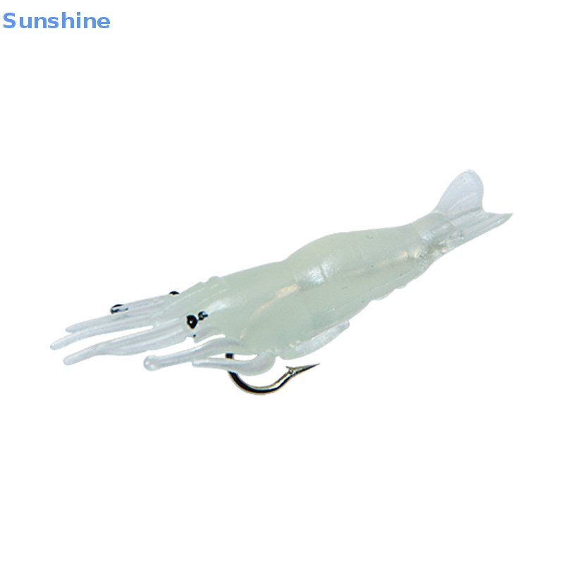 Set 10 Mồi Giả Nhử Cá Hình Con Tôm Chất Lượng Cao