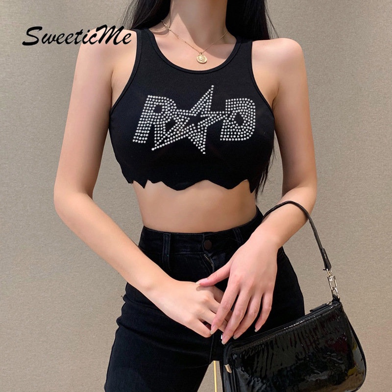 Áo Hai Dây Ôm Dáng Màu Tương Phản Thời Trang Mới 2023 Cho Nữ