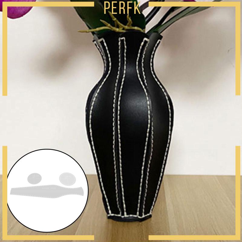 Khuôn Cắt Da / Acrylic Hình Lọ Hoa Chuyên Dụng Cho May Vá