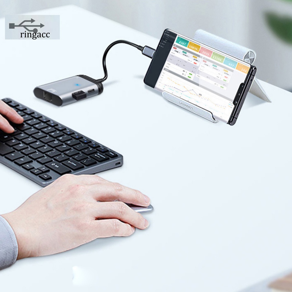 Cáp Truyền Dữ Liệu Mini 4 Trong 1 15cm Cho Điện Thoại Thông Minh