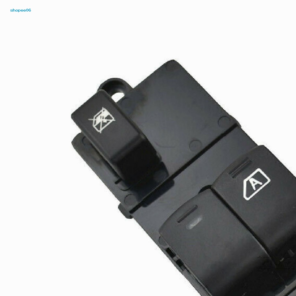 Công Tắc Nâng Cửa Sổ Phía Trước / Trái Bằng ABS Độ Bền Cao Chống Thấm Nước 25401-BB60B Cho Nissan Qashqa