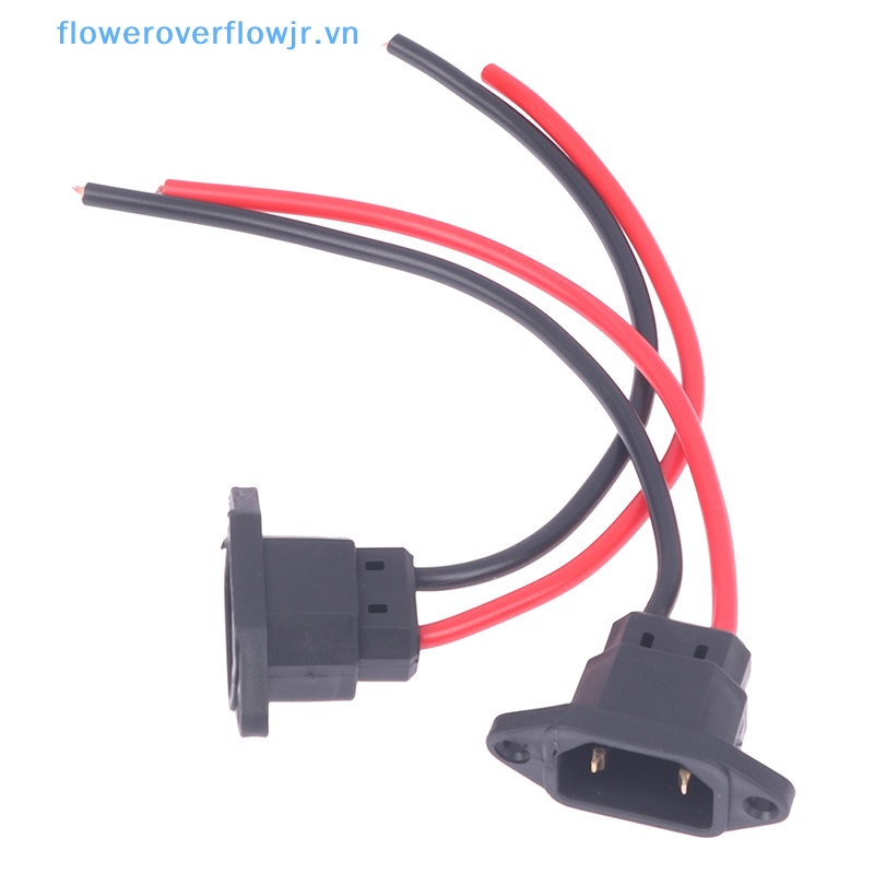 Phích Cắm Sạc 2 / 3 Chấu An Toàn Bền Bỉ Chất Lượng Cao Dành Cho Xe Đạp Điện