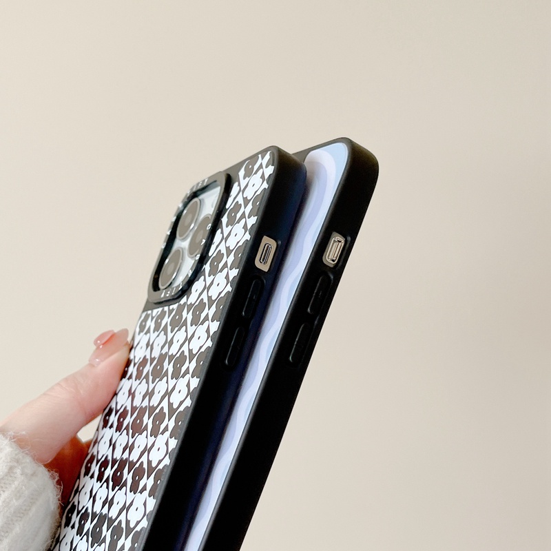 Ốp Điện Thoại Silicone Mềm In Hình Hoa Cúc Cho iPhone X XS XR 11 12 13 Mini 14 Plus Pro Max