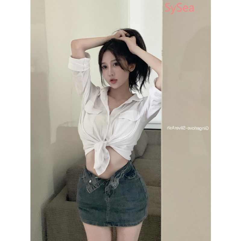 Áo Thun Polo Dáng Ôm Thời Trang Mùa Hè Quyến Rũ Cho Nữ