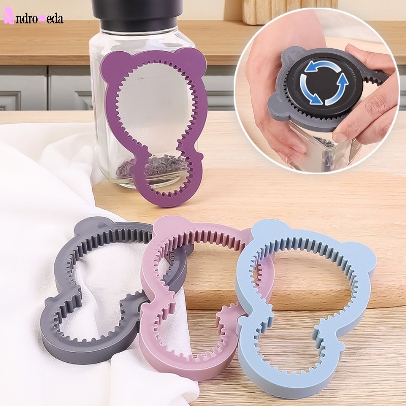 Dụng Cụ Mở Nắp Lọ Bằng Cao Su Mềm Linh Hoạt Chống Trượt Tiết Kiệm Sức Lao Động Đa Năng