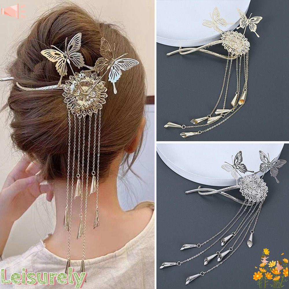 Kẹp Tóc Hình Bướm Kiểu Dáng Thanh Lịch