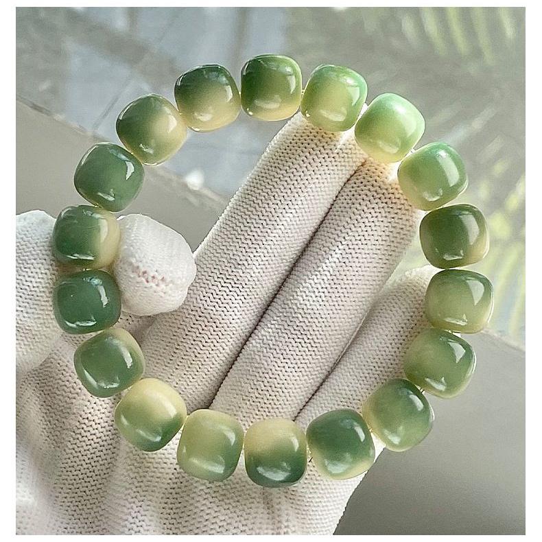 M &amp; E M &amp; E Vòng Tay Chuỗi Hạt Bồ Đề Màu Xám Khói Mềm Mại Phong Cách Phật Giáo Cho Nam Và Nữ Sinh Viên20232023