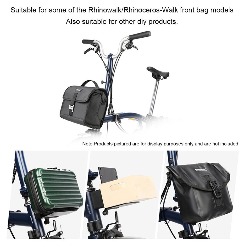 Giá Đỡ Gắn Phía Trước Xe Đạp Bằng Hợp Kim Nhôm Tiện Dụng