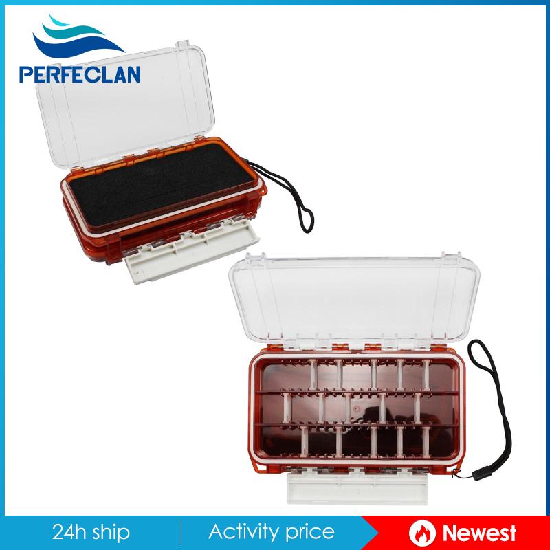 Hộp Đựng Dụng Cụ Câu Cá Trong Suốt Gọn Nhẹ Đa Năng