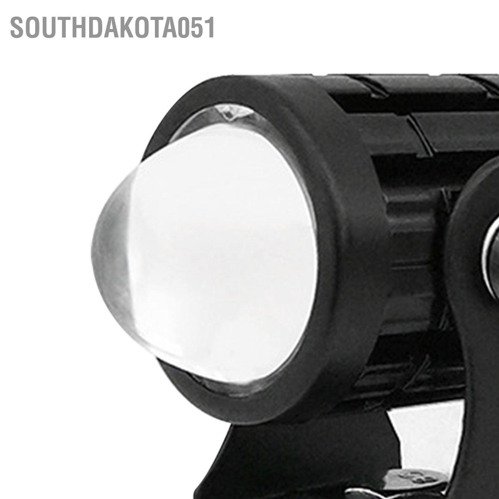 Southdakota051 2 Chiếc Đèn Trợ Sáng Xe Máy Có Tay Lái Công Tắc Cao Chùm Thấp Màu Kép Chống Nước Cho Tải SUV ATV UTV Kéo