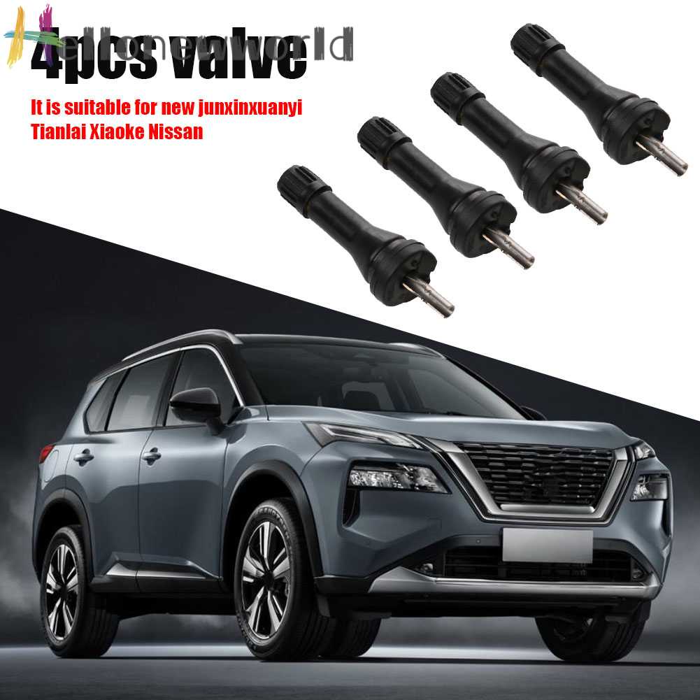 Set 4 Van Cao Su TPMS Cho Nissan Qashqai Sylphy Teana X-Trail