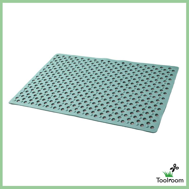 Thảm Lót Sàn Mềm Mại Có Lỗ Thoát Nước Tiện Dụng Cho Phòng Tắm