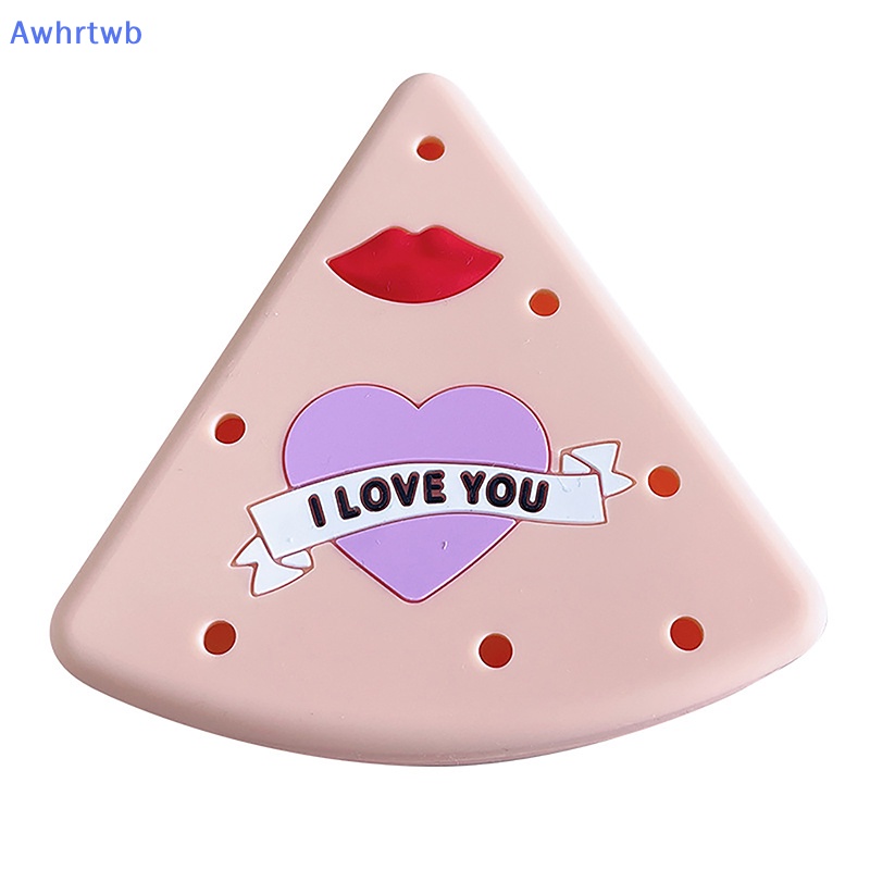 Hộp Đựng Mút Trang Điểm Hình Tam Giác Bằng Silicone Tiện Dụng Khi Đi Du Lịch Mới