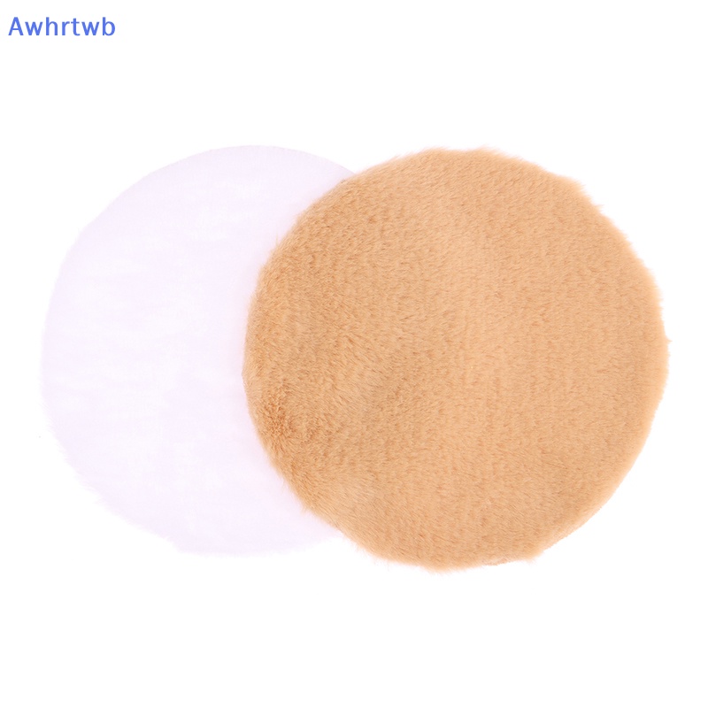 1 Thảm Lông Tròn Lót Sàn Trang Trí Nhà Búp Bê Mới