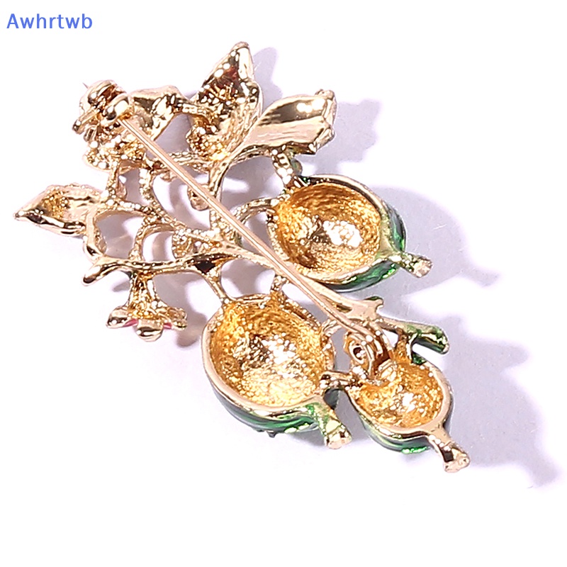 Ghim Cài Áo Hình Trái Cây Thời Trang Dành Cho Nữ Mới