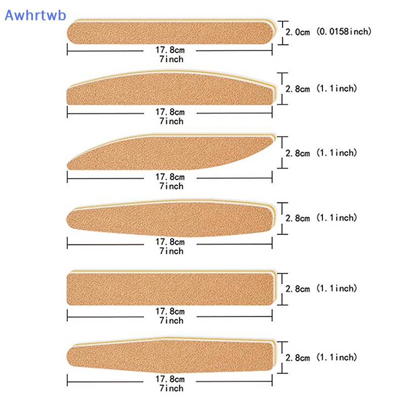 Cây Dũa Móng Tay 100 / 180 Hai Mặt Tiện Dụng Mới