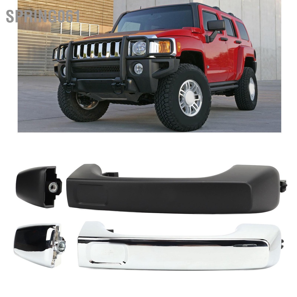 Spring061 Tay nắm cửa bên ngoài ô tô 1253074667 Thay thế nắp cuối tay cho Hummer H3 H3T