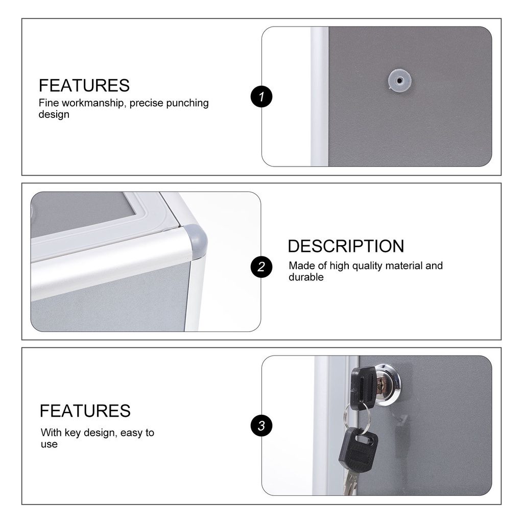 Hộp Đựng Trang Trí Bằng Thép Không Gỉ Cao Cấp