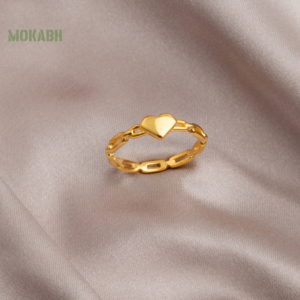 [Mới] Nhẫn Thời Trang Thanh Lịch Không Gây Kích Ứng Cho Nữ