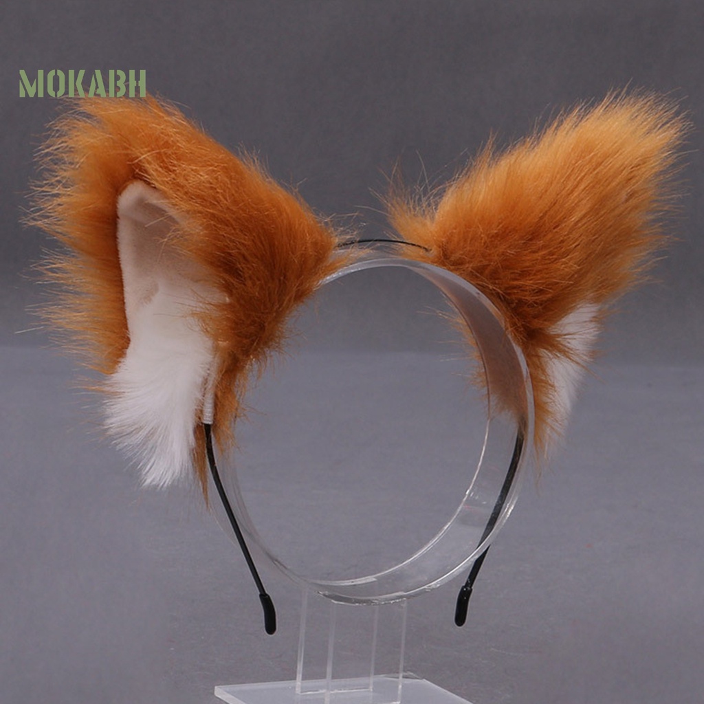 Băng Đô Tai Mèo Lông Xù Tinh Tế Dùng Hóa Trang Tiệc Tùng