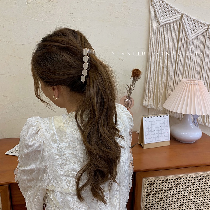 Kẹp Tóc Đính Hạt Ngọc Trai Mới Thời Trang Mùa Hè 2023