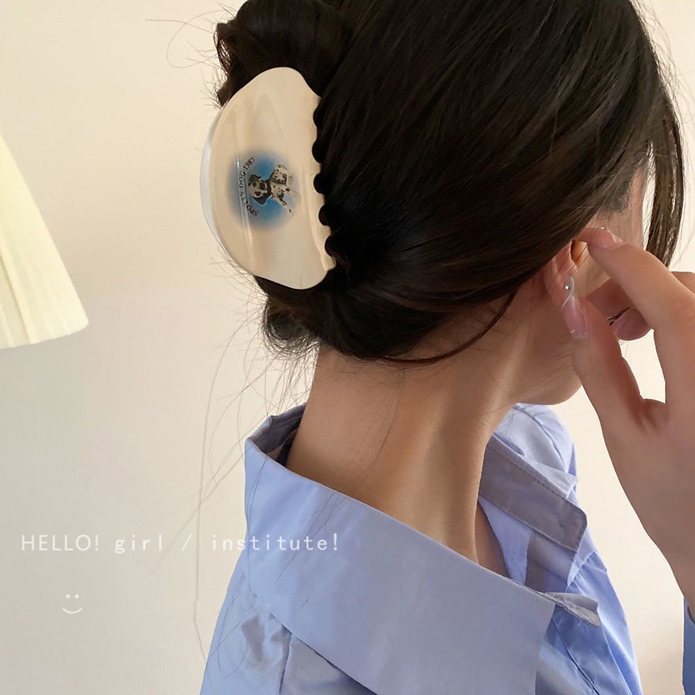 Kẹp Tóc Hoa Tulip Cherry Cá Mập Dễ Thương Cao Cấp Phong Cách Pháp ins