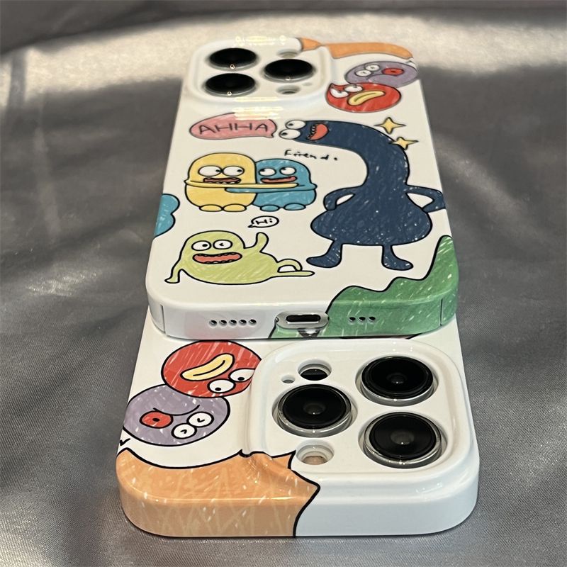 Ốp Điện Thoại Cứng In Hình Hươu Cao Cổ Phong Cách Mới Cho Apple Iphone 1211 14 Pro 78 13 Max