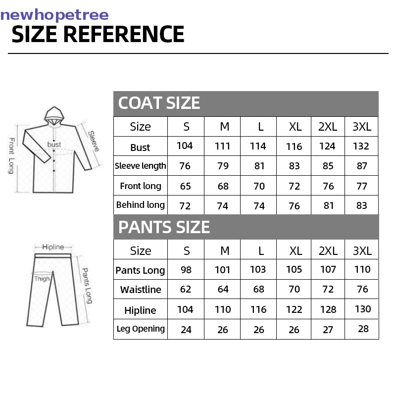 Bộ Quần Áo Đi Mưa Chống Thấm Nước Dành Cho Nam Và Nữ