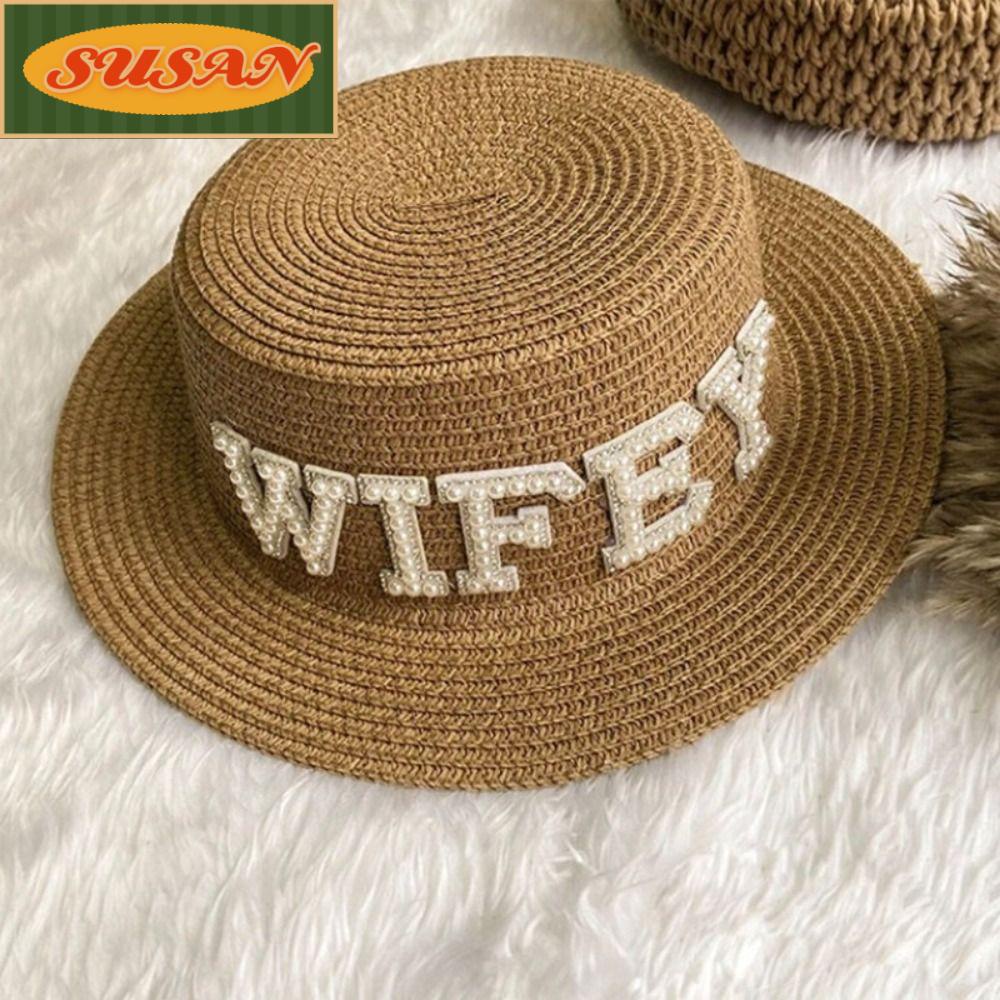 Nón Cối Đi Biển Hình Trăng Mật Cho Cô Dâu