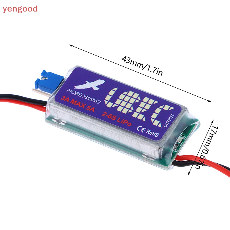 Mạch Điều Khiển Từ Xa 5V / 6V HOBBYWING RC UBEC 3A