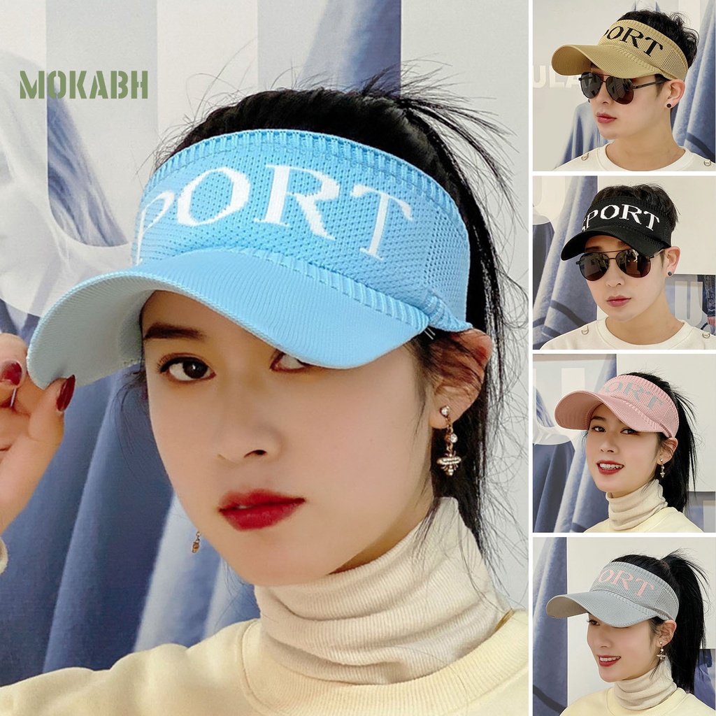 Mũ Lưỡi Trai Chống Nắng In Chữ Màu Sắc Tương Phản Thời Trang