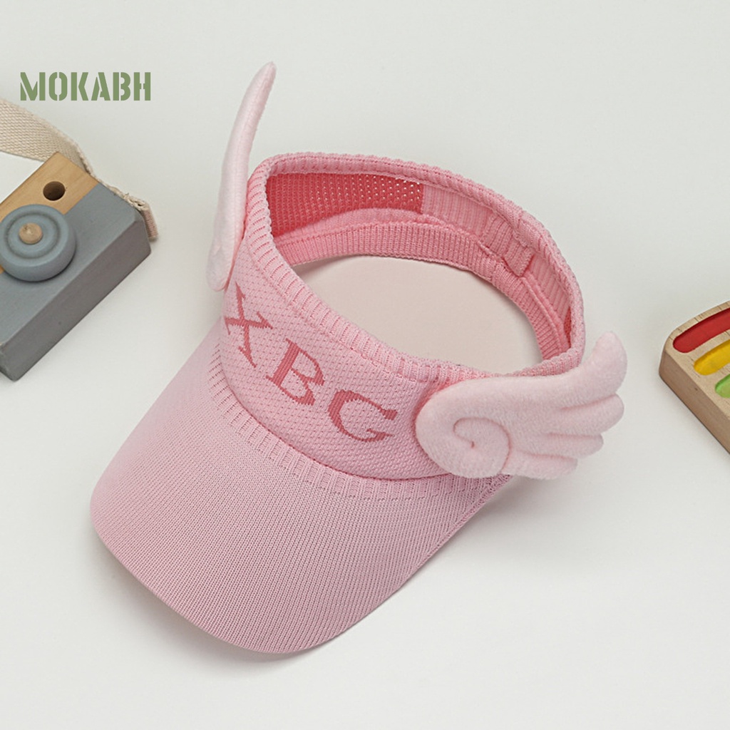 Mũ Lưỡi Trai Dệt Kim Hở Chóp Thoáng Khí Thời Trang Mùa Hè