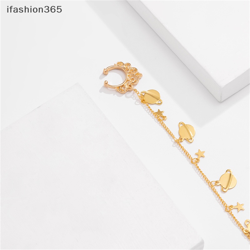 Khuyên Mũi Giả Xích Tua Rua Phong Cách Bohemian Punk Thời Trang Cho Nữ ifashion365