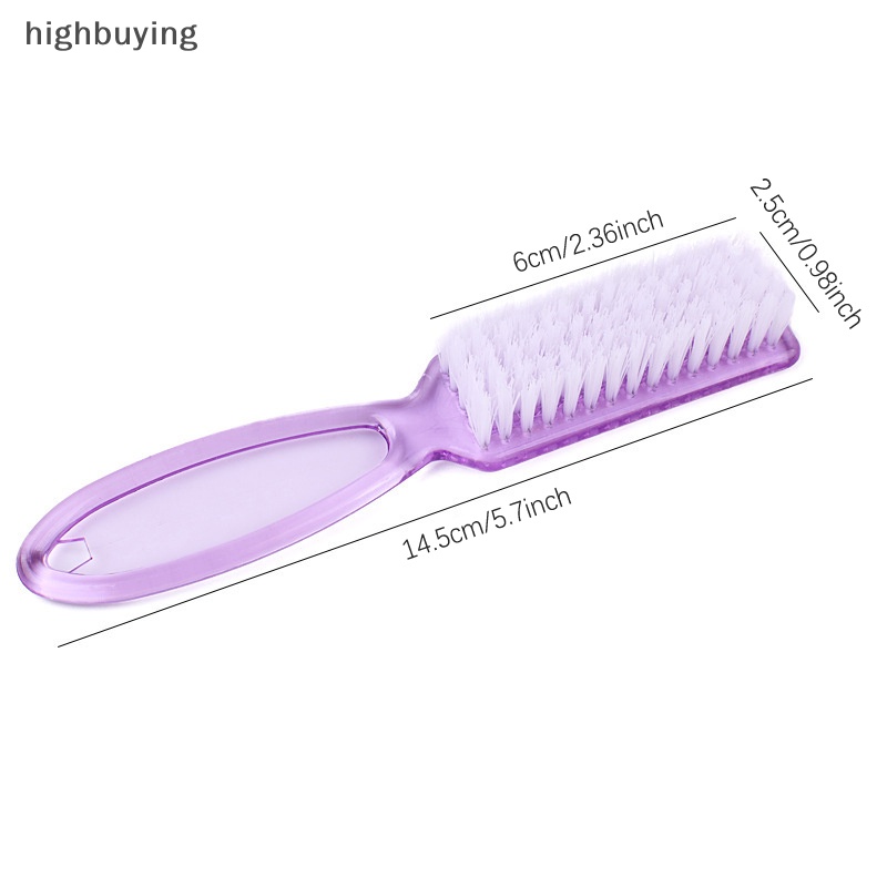 Cọ Vệ Sinh Móng Tay Cầm Nhựa Tiện Dụng